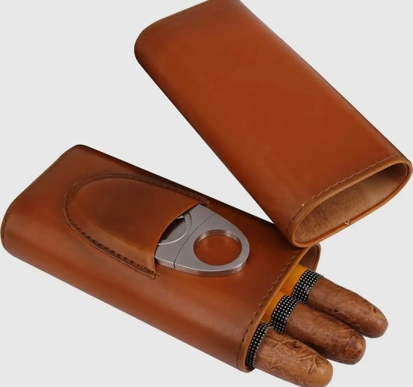 Leather Cigar Case