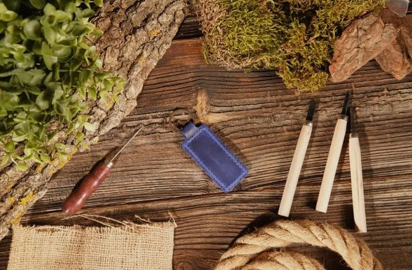 Genuine Leather Keychain