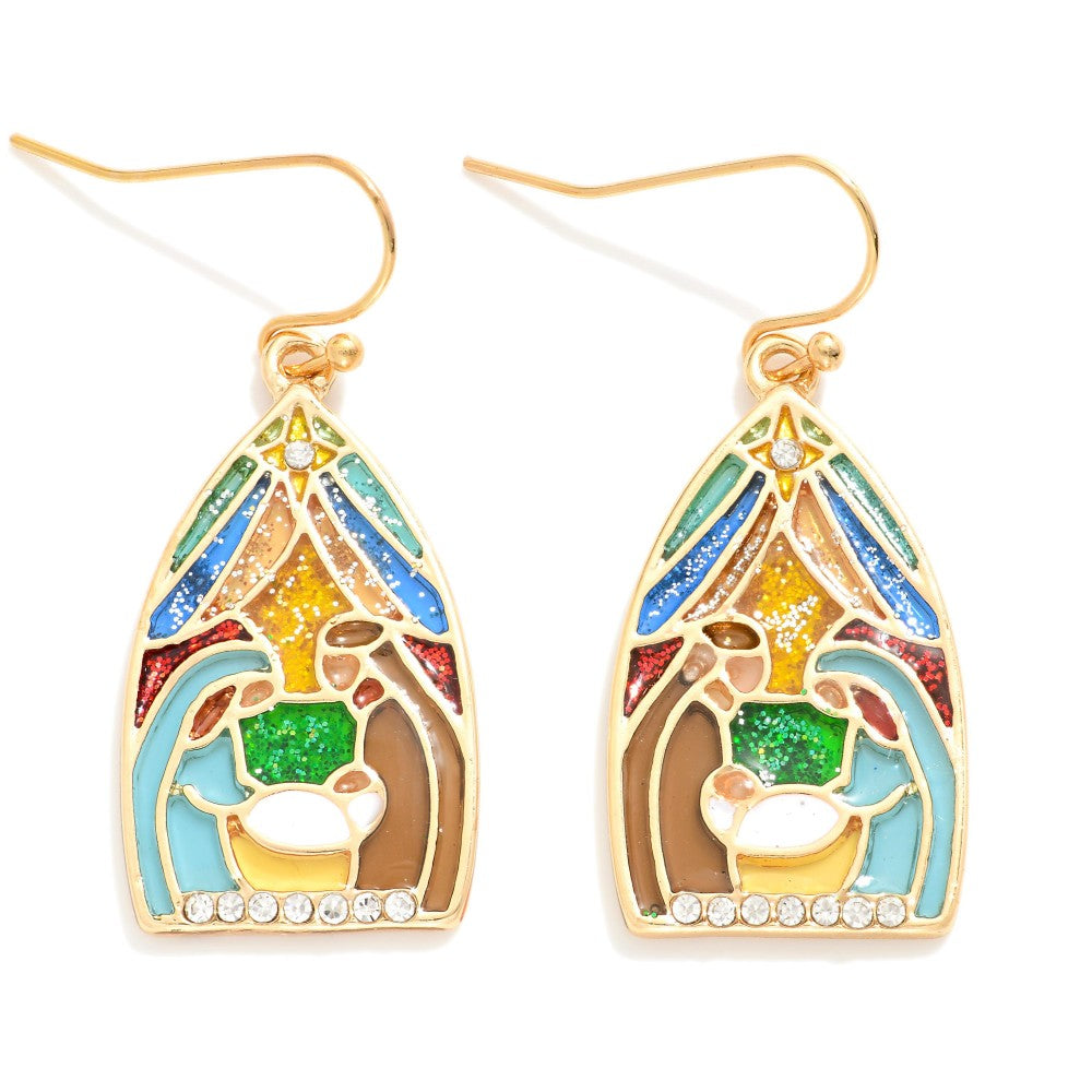 Nativity Scene Earrings