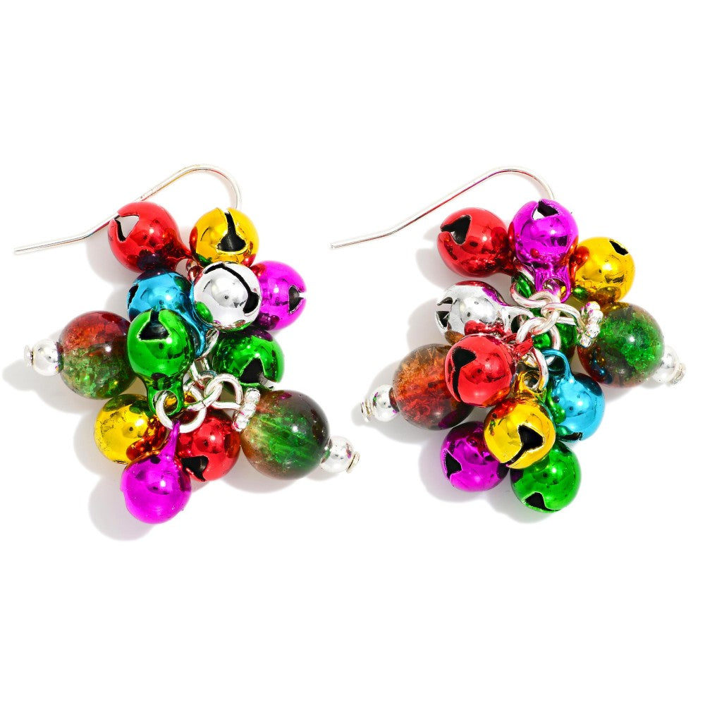 Clustered Ornament Earrings