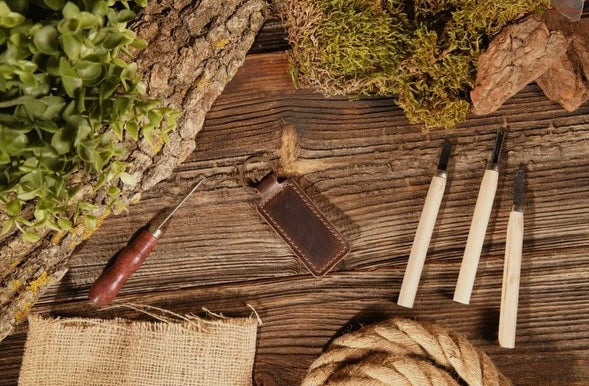 Genuine Leather Keychain