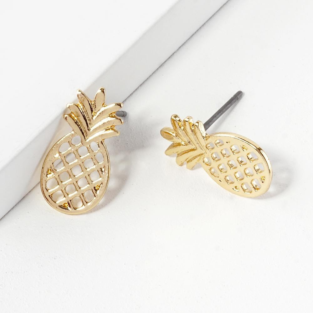 Pineapple Stud Earrings