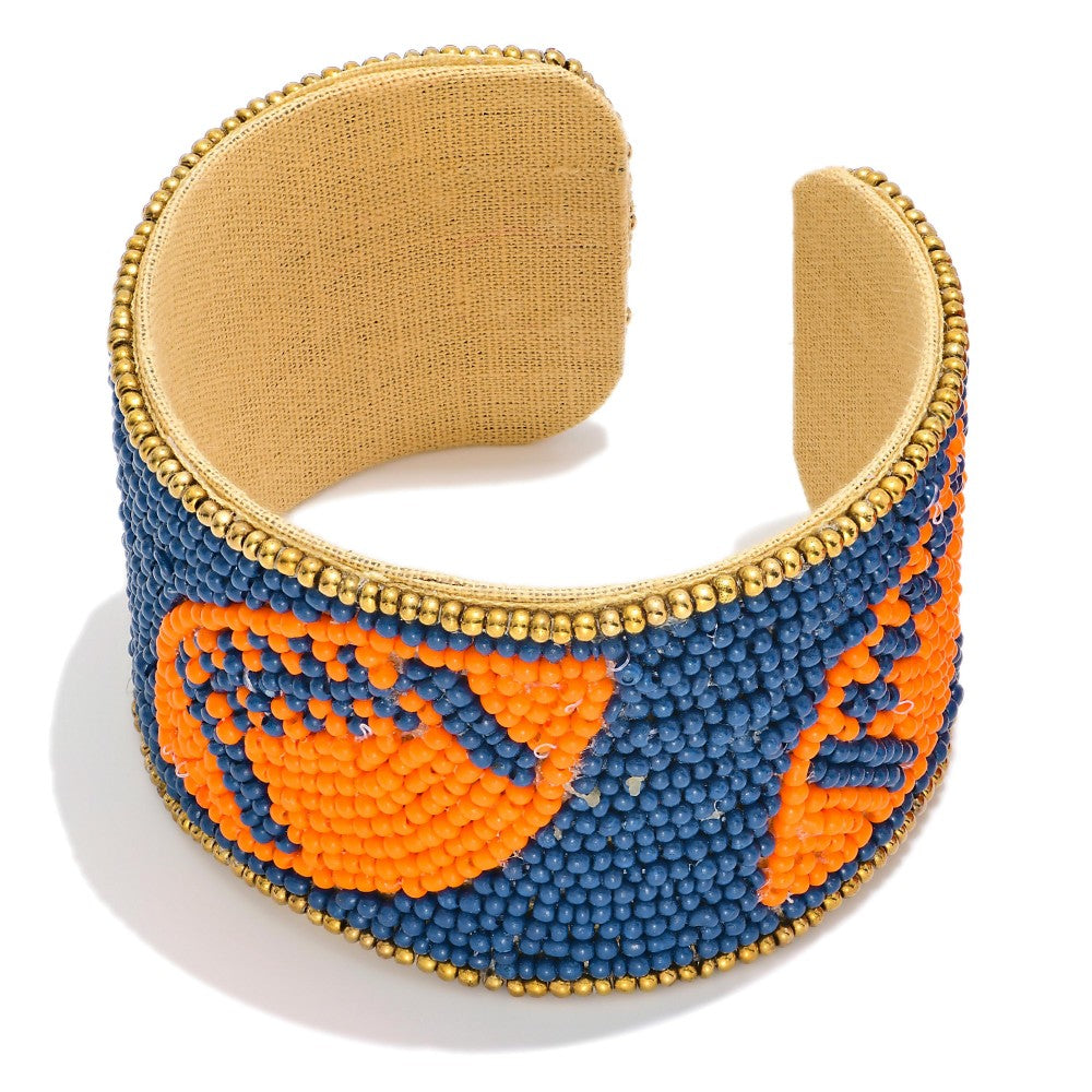 Football Cuff Bracelet