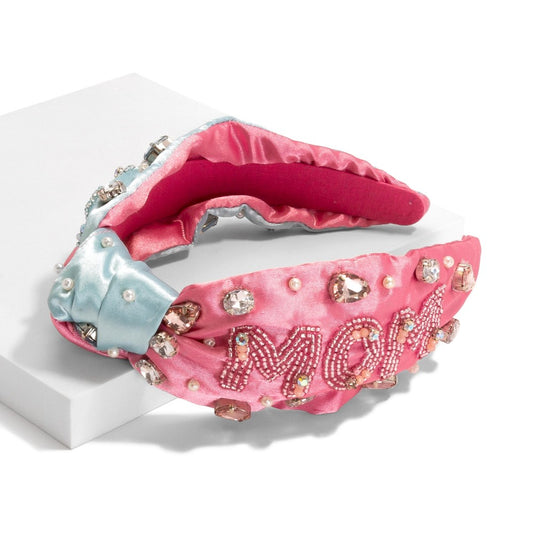 Rhinestone 'Mom' Headband