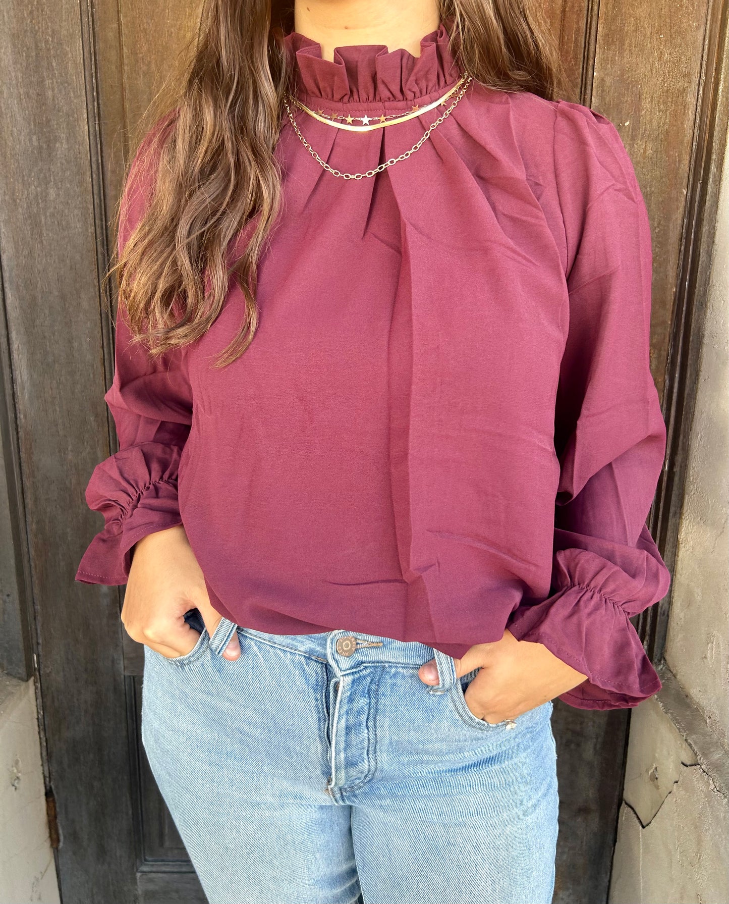 Ruffled Blouse