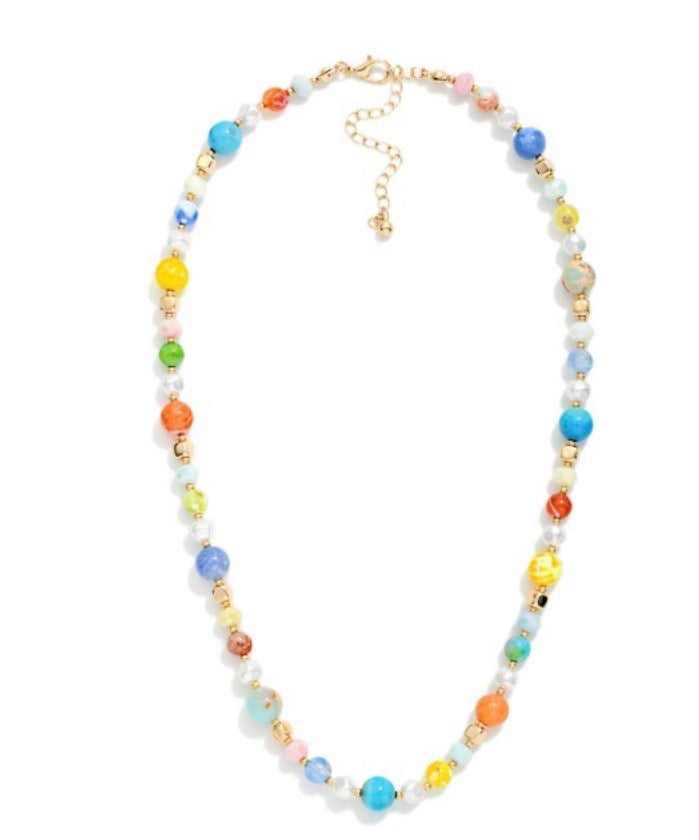 Stone Beaded Necklace