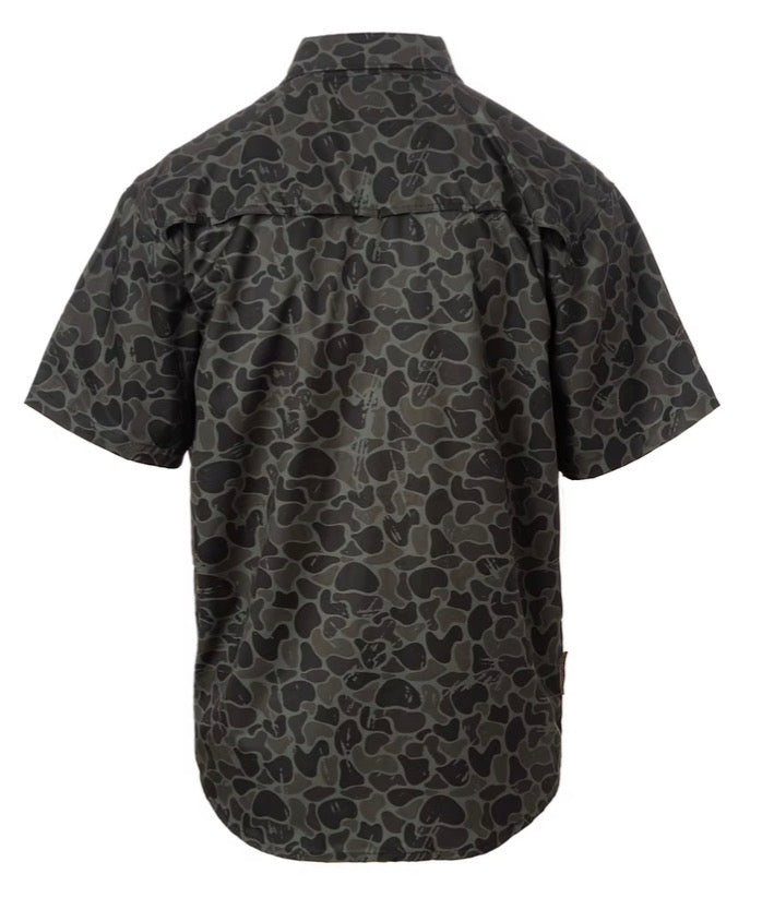Nightshade Camo Button Down