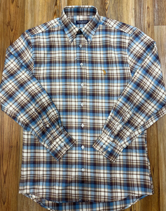 Button Down High Noon Plaid
