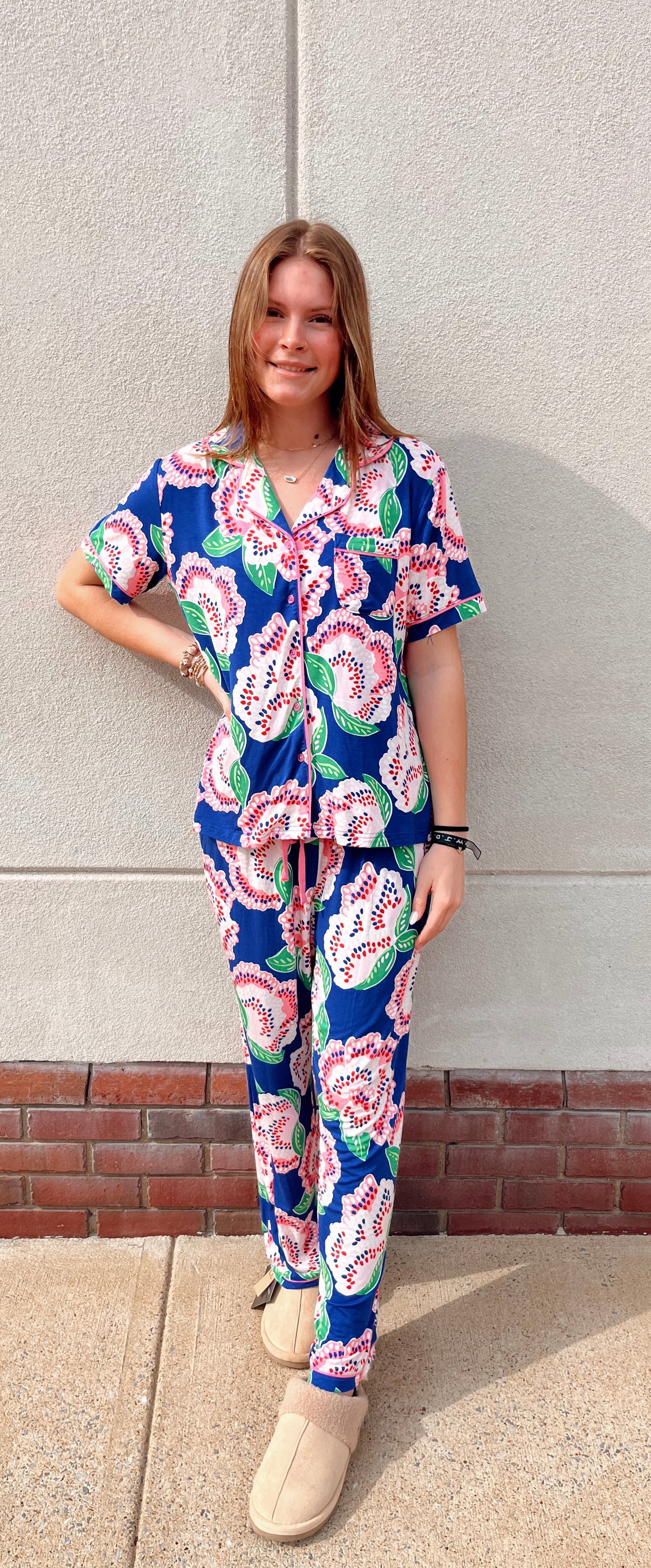 Mary Square Petal Tango Pajama Pant Set
