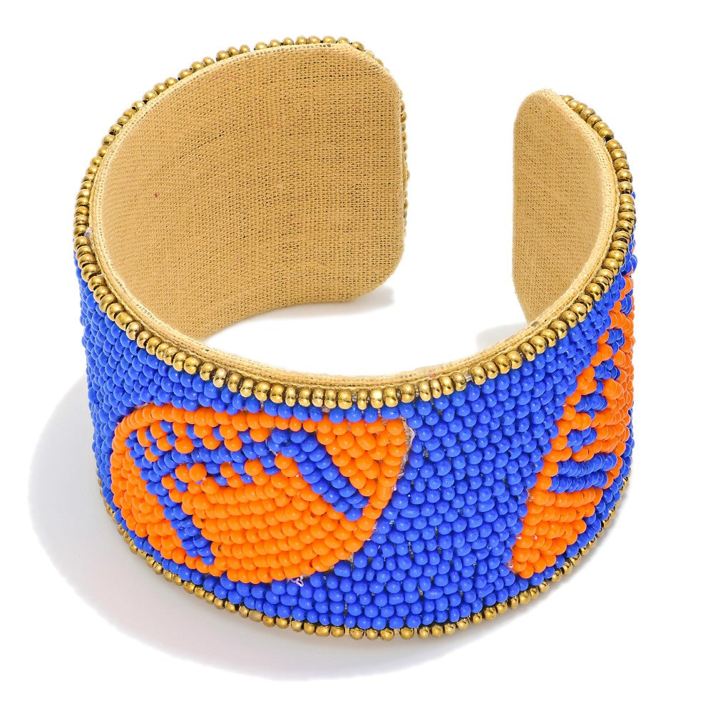 Football Cuff Bracelet