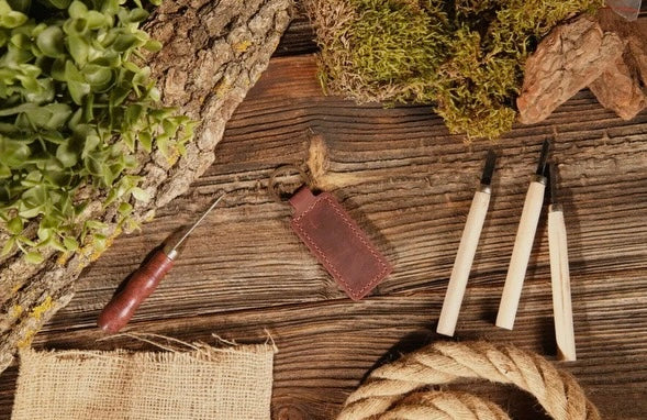 Genuine Leather Keychain
