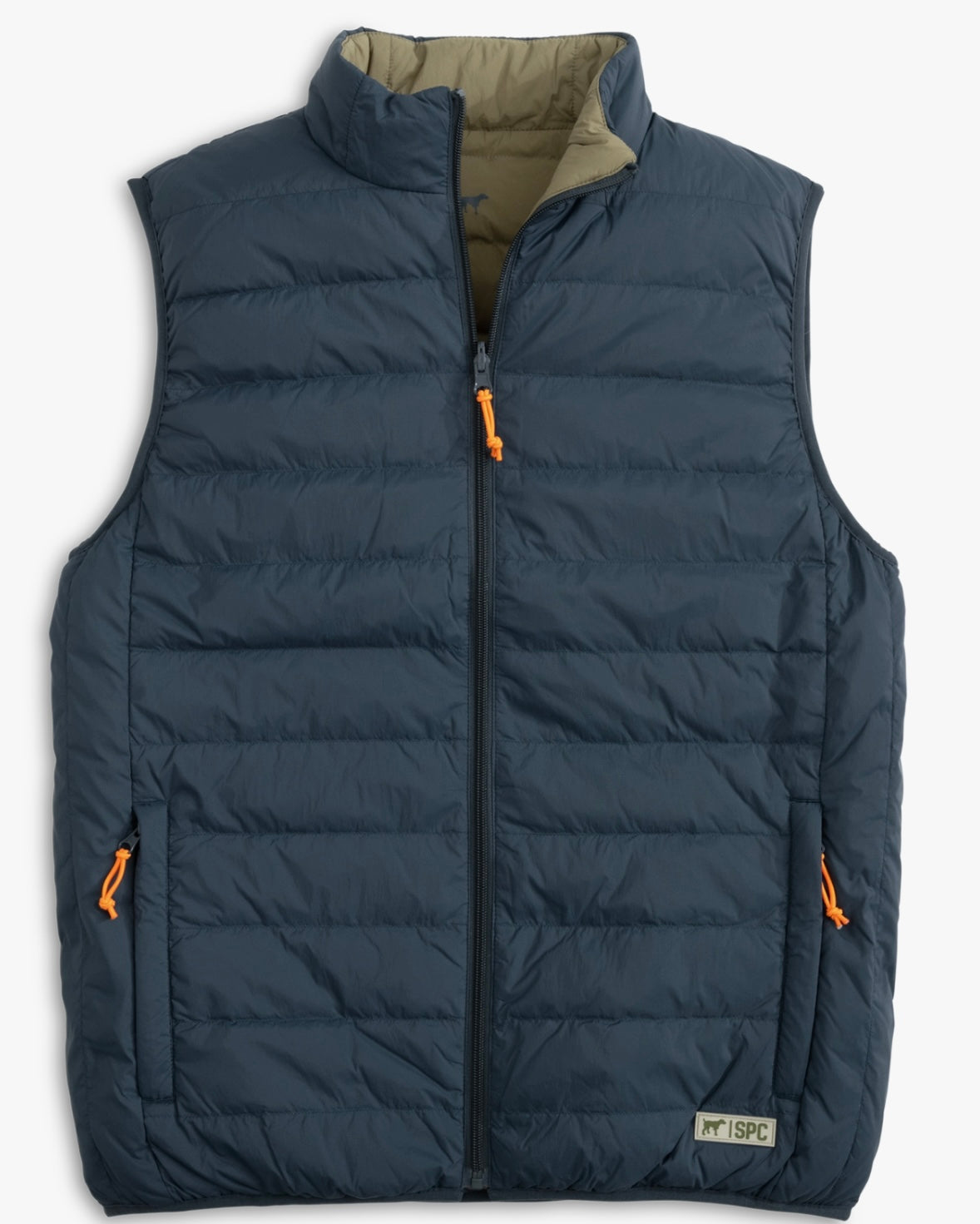 Field Series Reversible Down Vest Navy/Olive