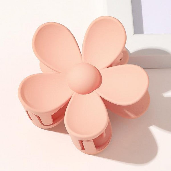 Matte Flower Hair Clip