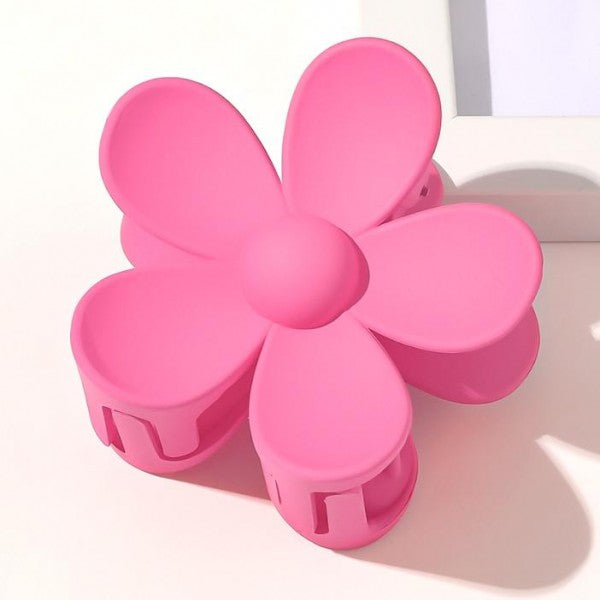 Matte Flower Hair Clip