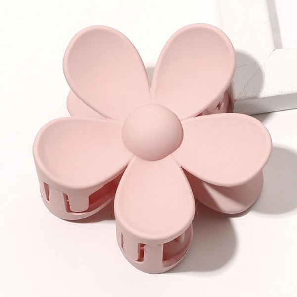 Matte Flower Hair Clip