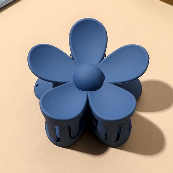 Matte Flower Hair Clip