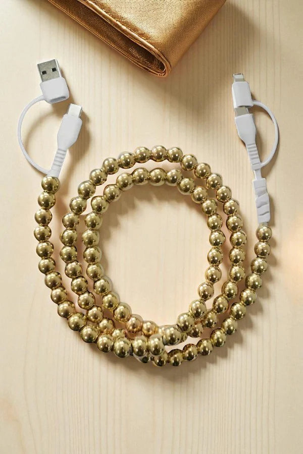 Beaded Phone Charger