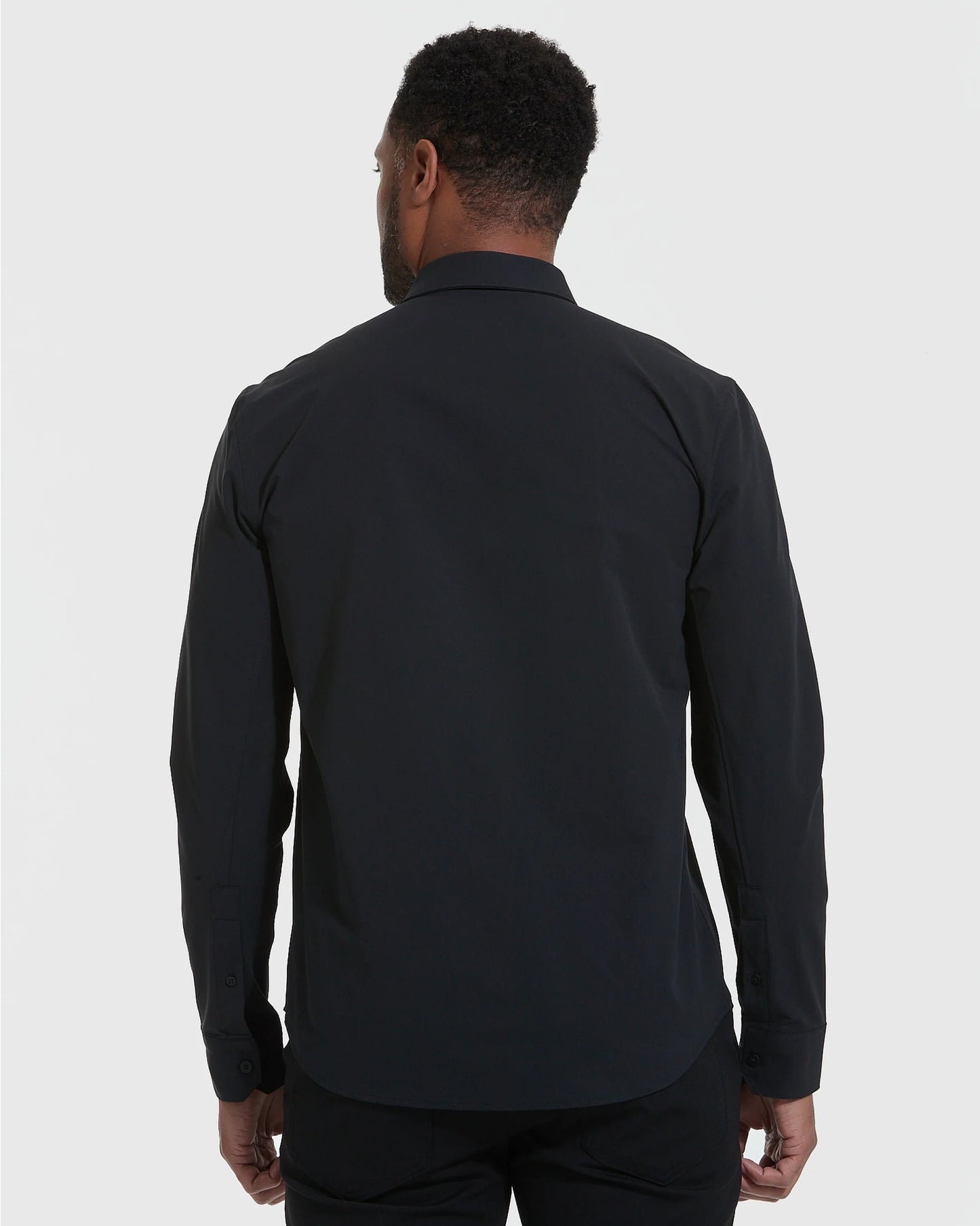 Long Sleeve Button Up | Black