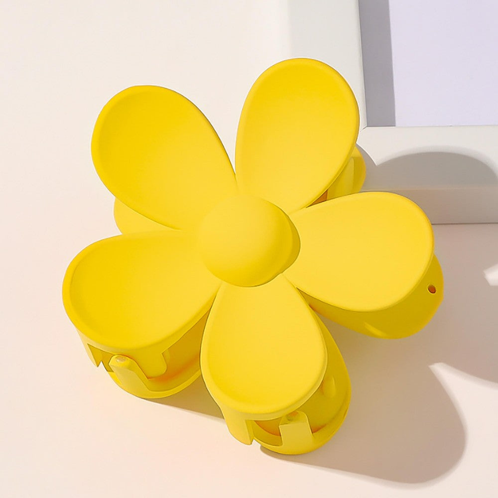 Matte Flower Hair Clip