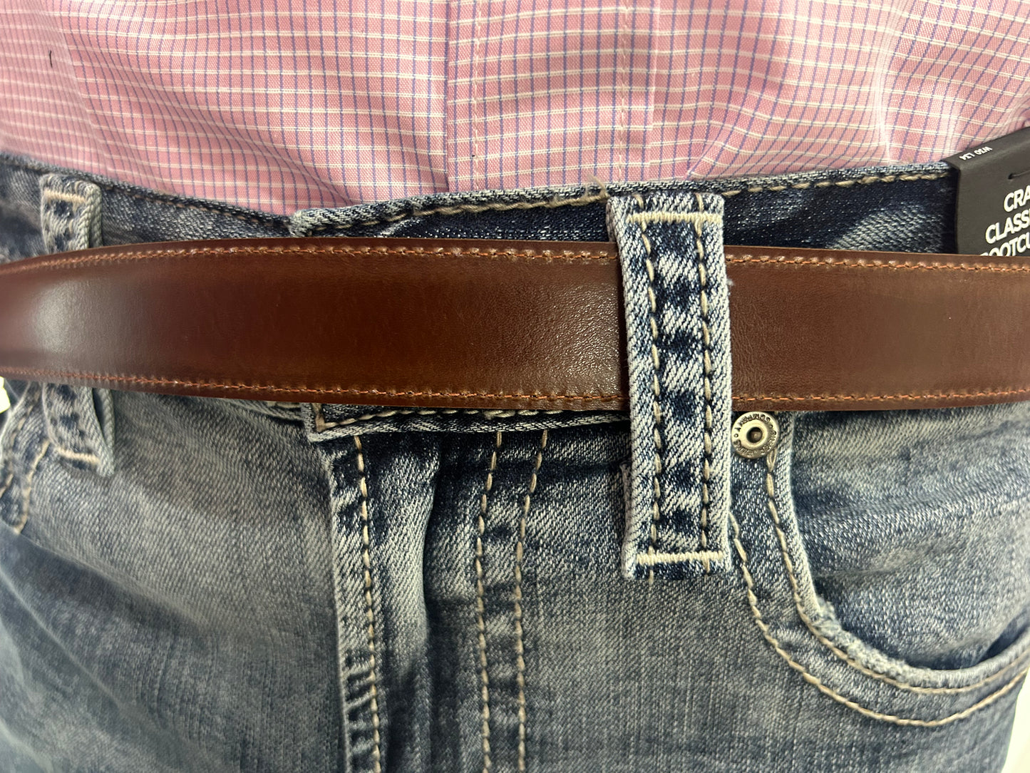 Hickory Charcoal Reversible Belt