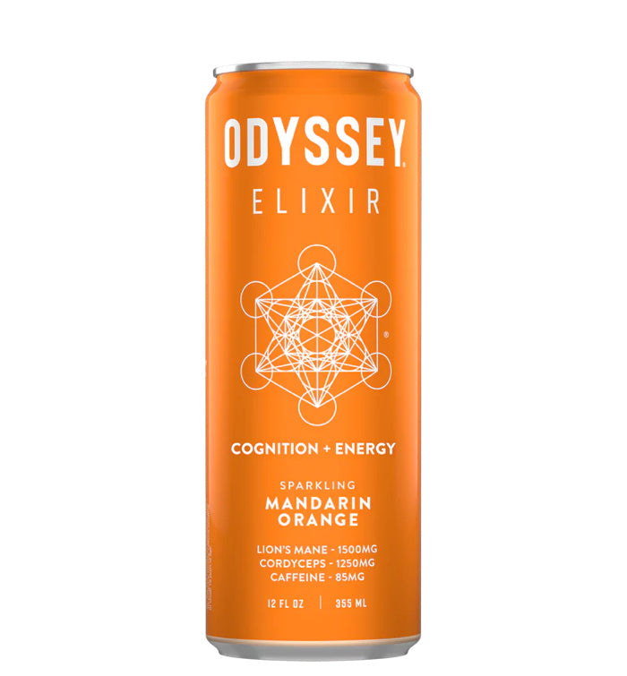 Odyssey Elixir Focus + Energy Sparkling Mushroom Drink