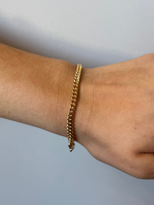 Gold Chain Bracelet