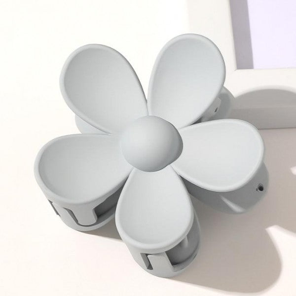 Matte Flower Hair Clip