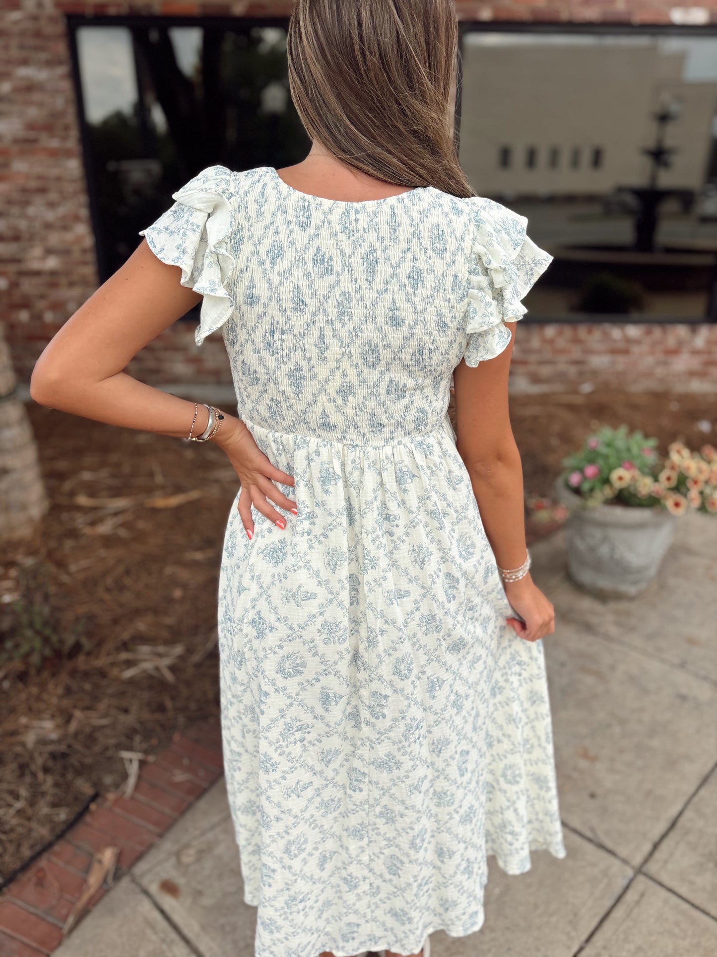 Vintage Porcelain Dress