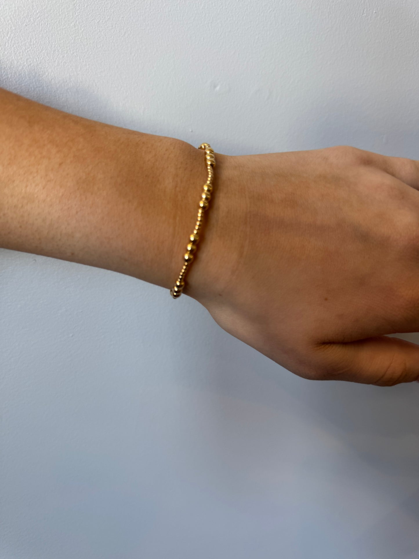Gold Beaded Bracelet