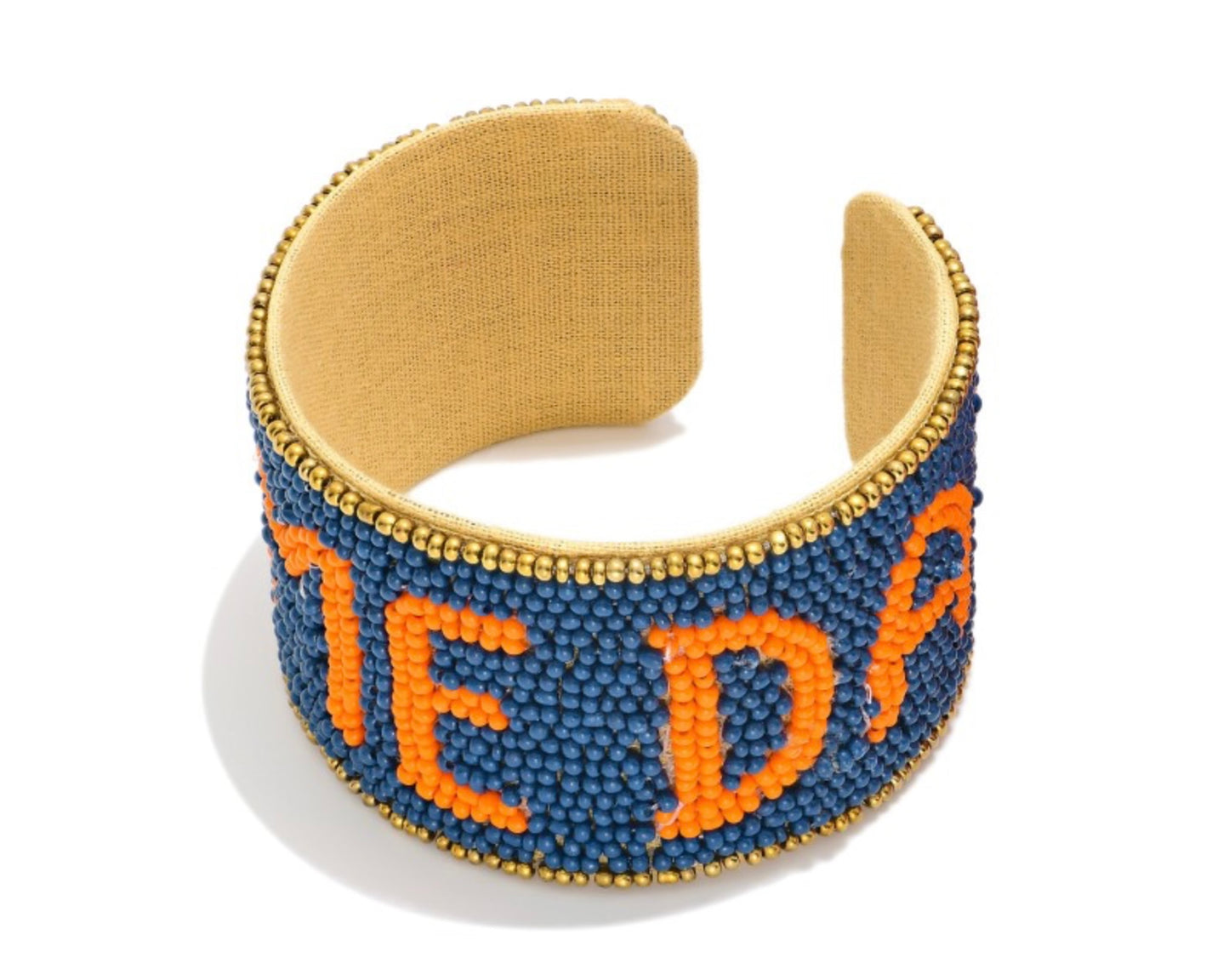 Beaded Game Day Cuff