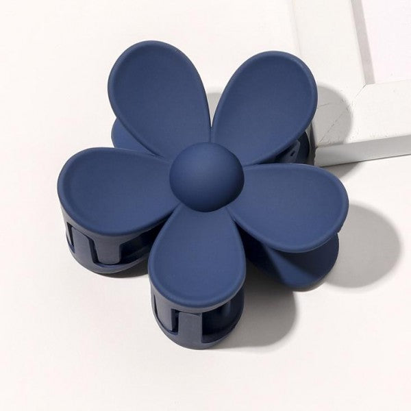 Matte Flower Hair Clip