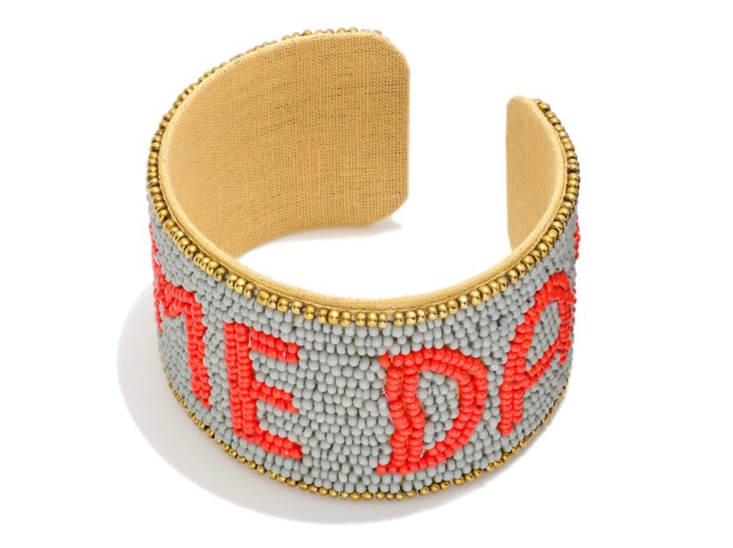Beaded Game Day Cuff