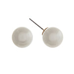 Ivory Pearl Stud Earrings