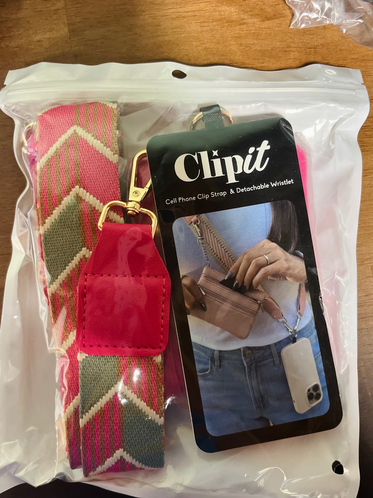Crossbody Cell Phone Clip Strap