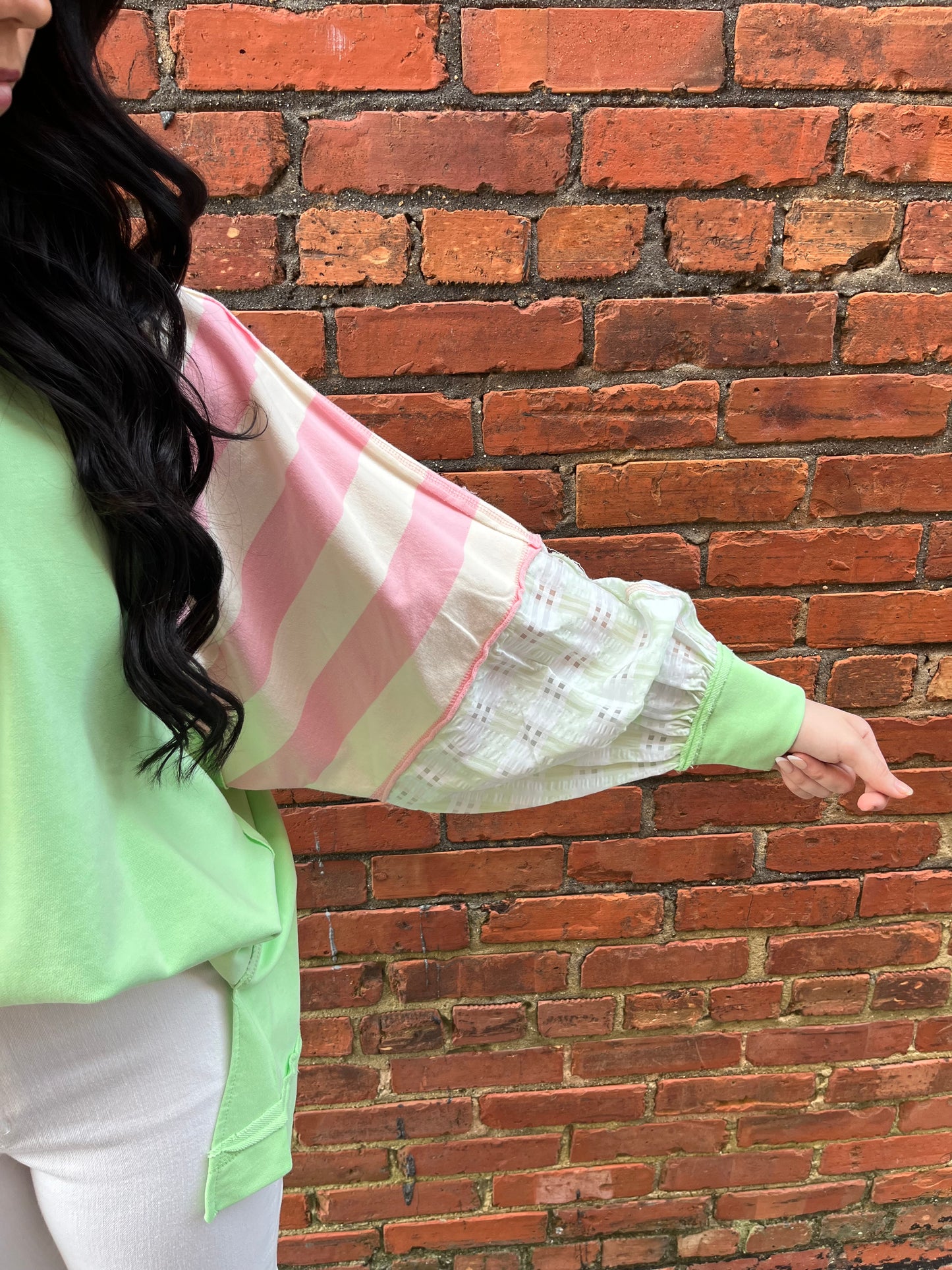 Contrast Sweatshirt