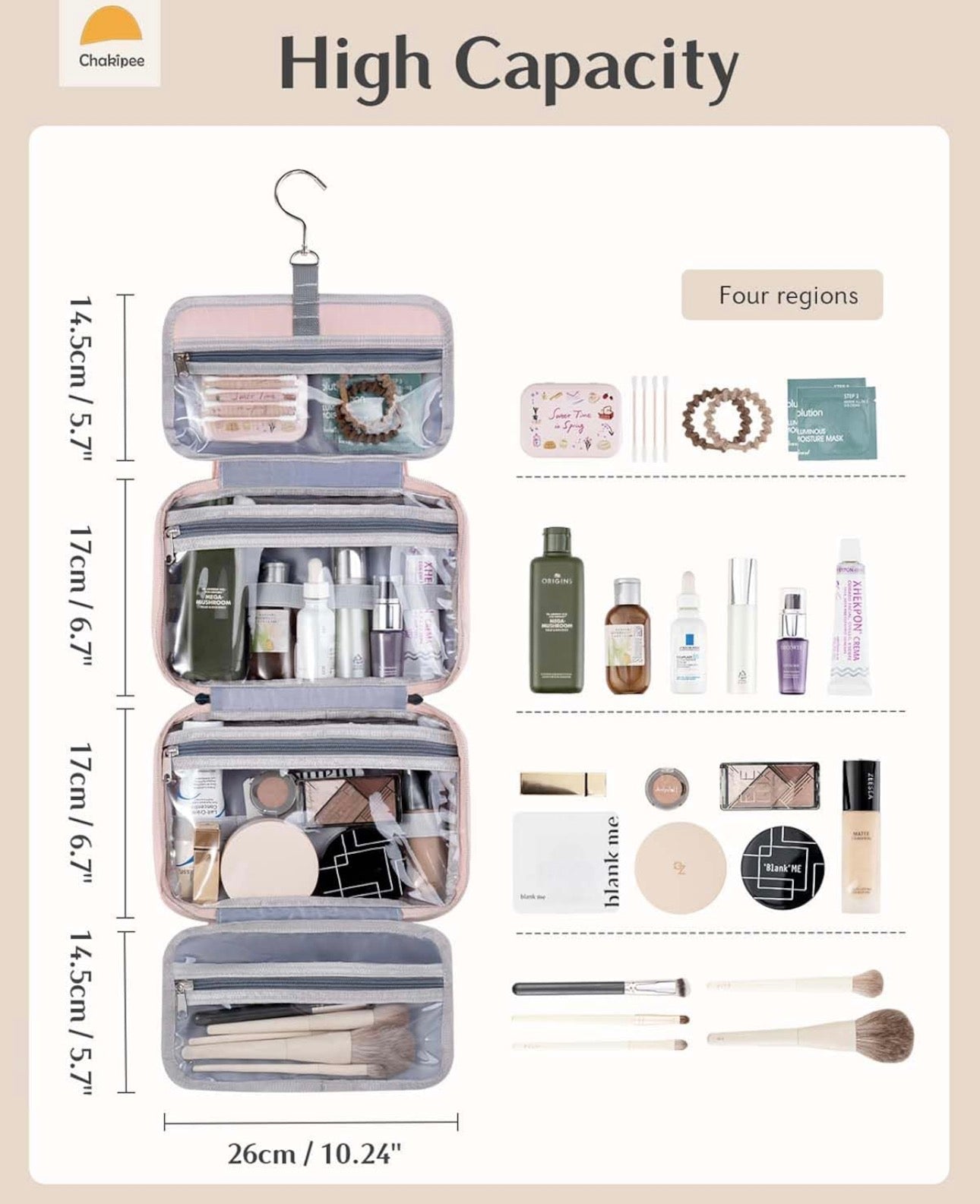 Waterproof Pink Travel Bag