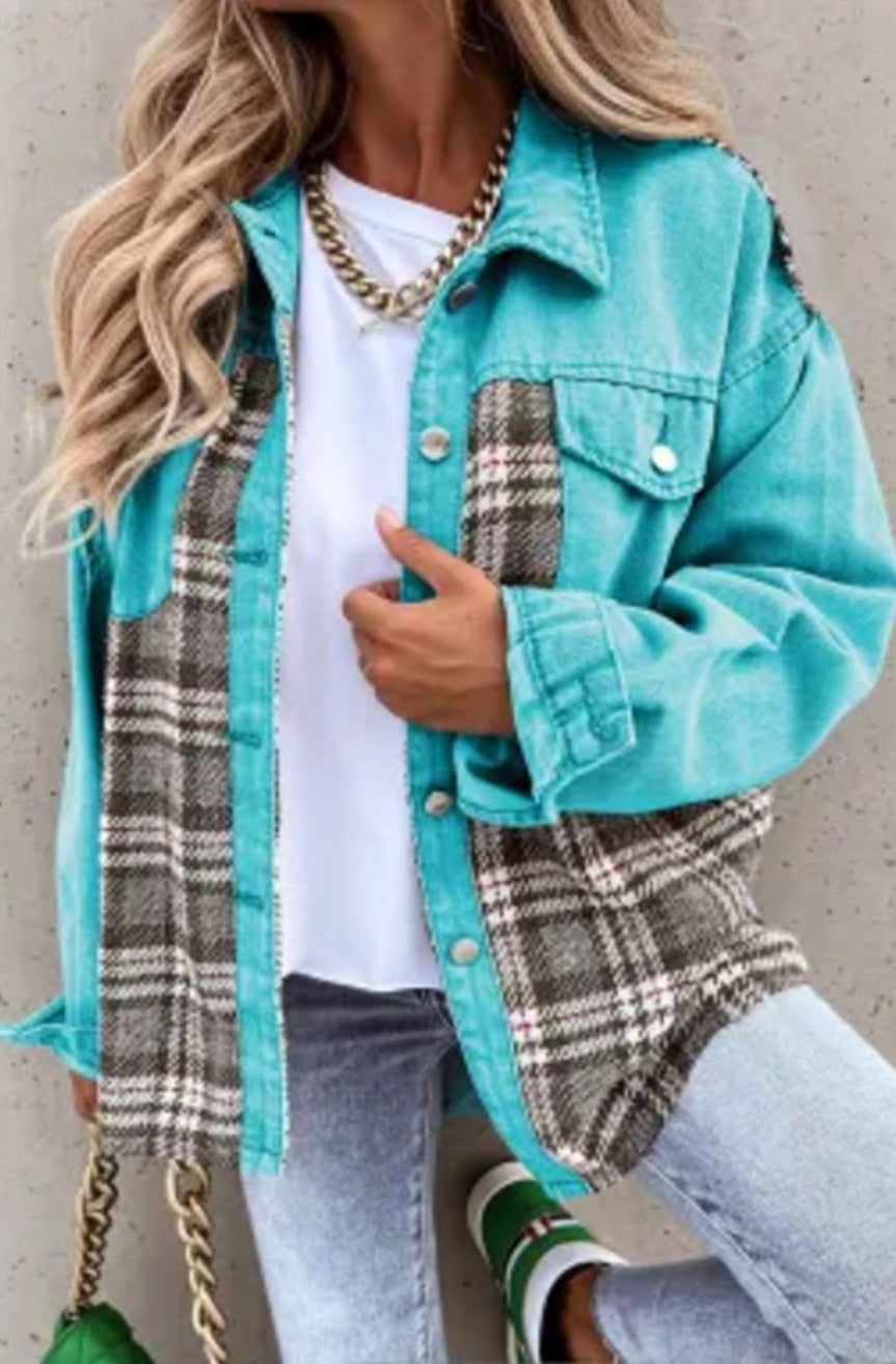 Turquoise Shacket