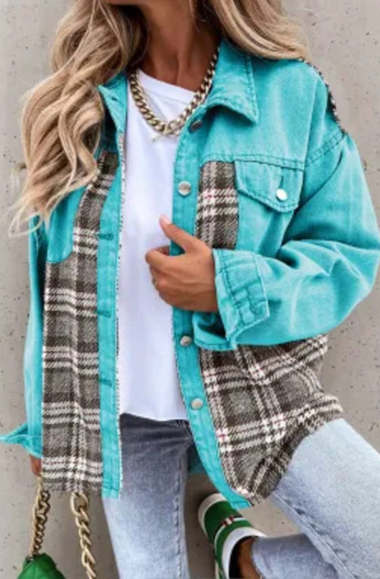 Turquoise Shacket