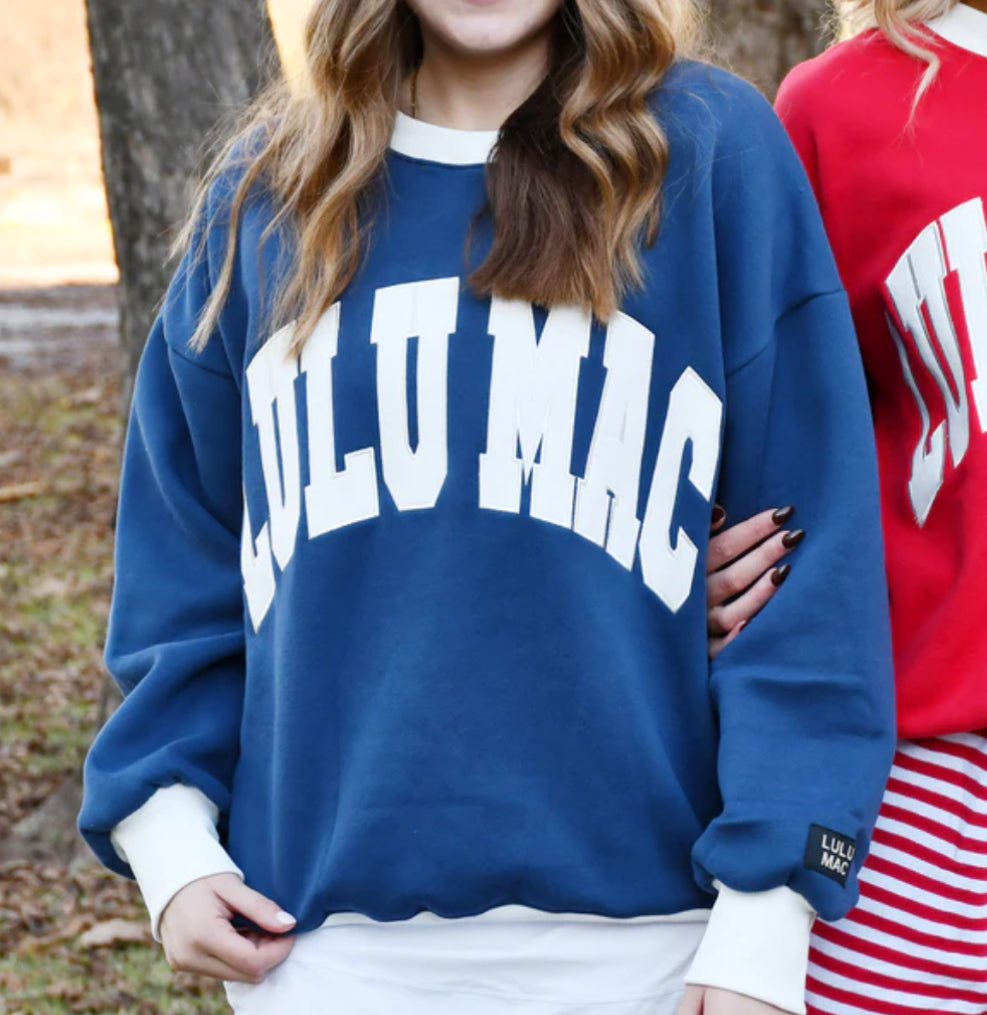 Lulu Mac Color Block Sweatshirt