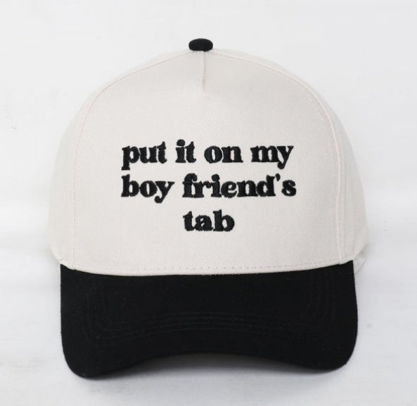 Boyfriend’s Tab Hat
