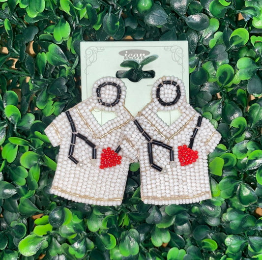 Nurse Uniform Earrings