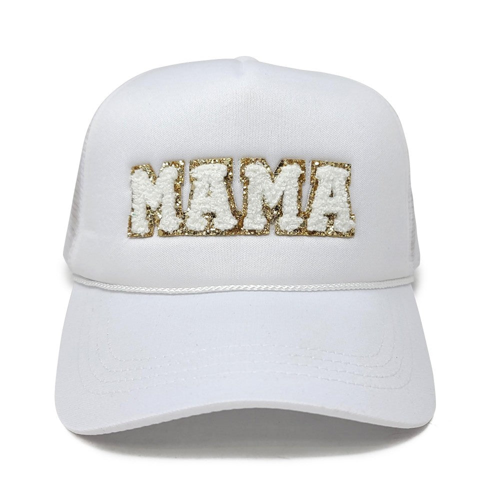 Glitter “MAMA” Trucker Hat