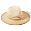 Two Tone Panama Sun Hat