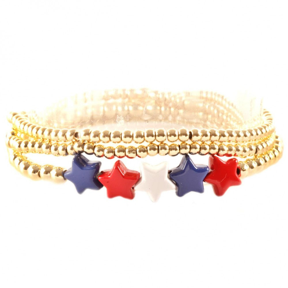 Set of 3 Star Bracelet Set