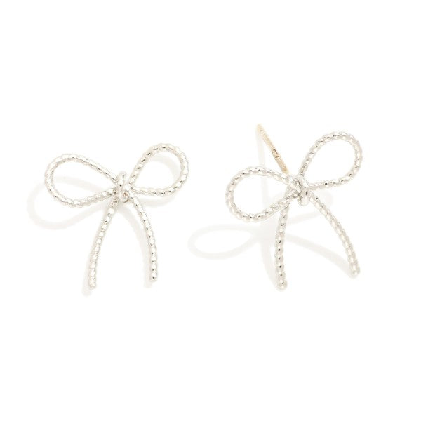 Bow Stud Earrings