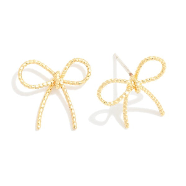 Bow Stud Earrings