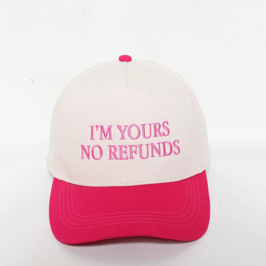 No Refunds Hat
