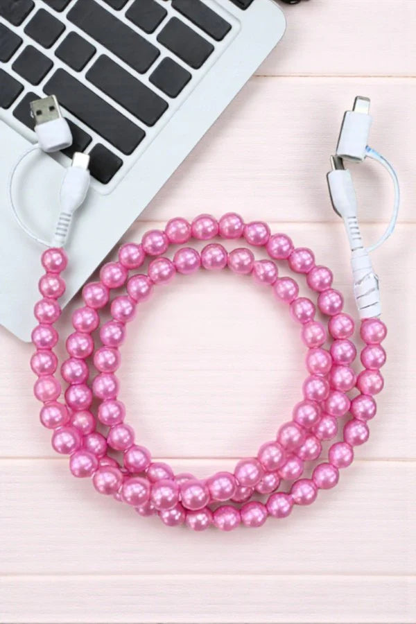 Beaded Phone Charger