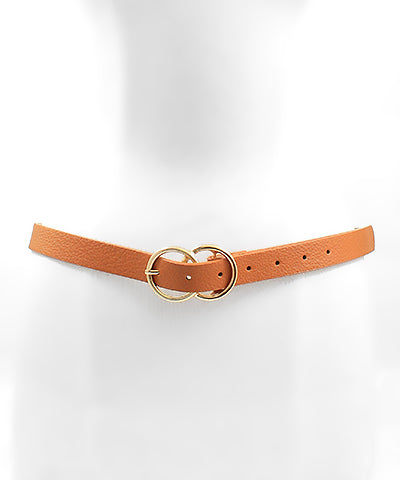 Double Circle Buckle Belt