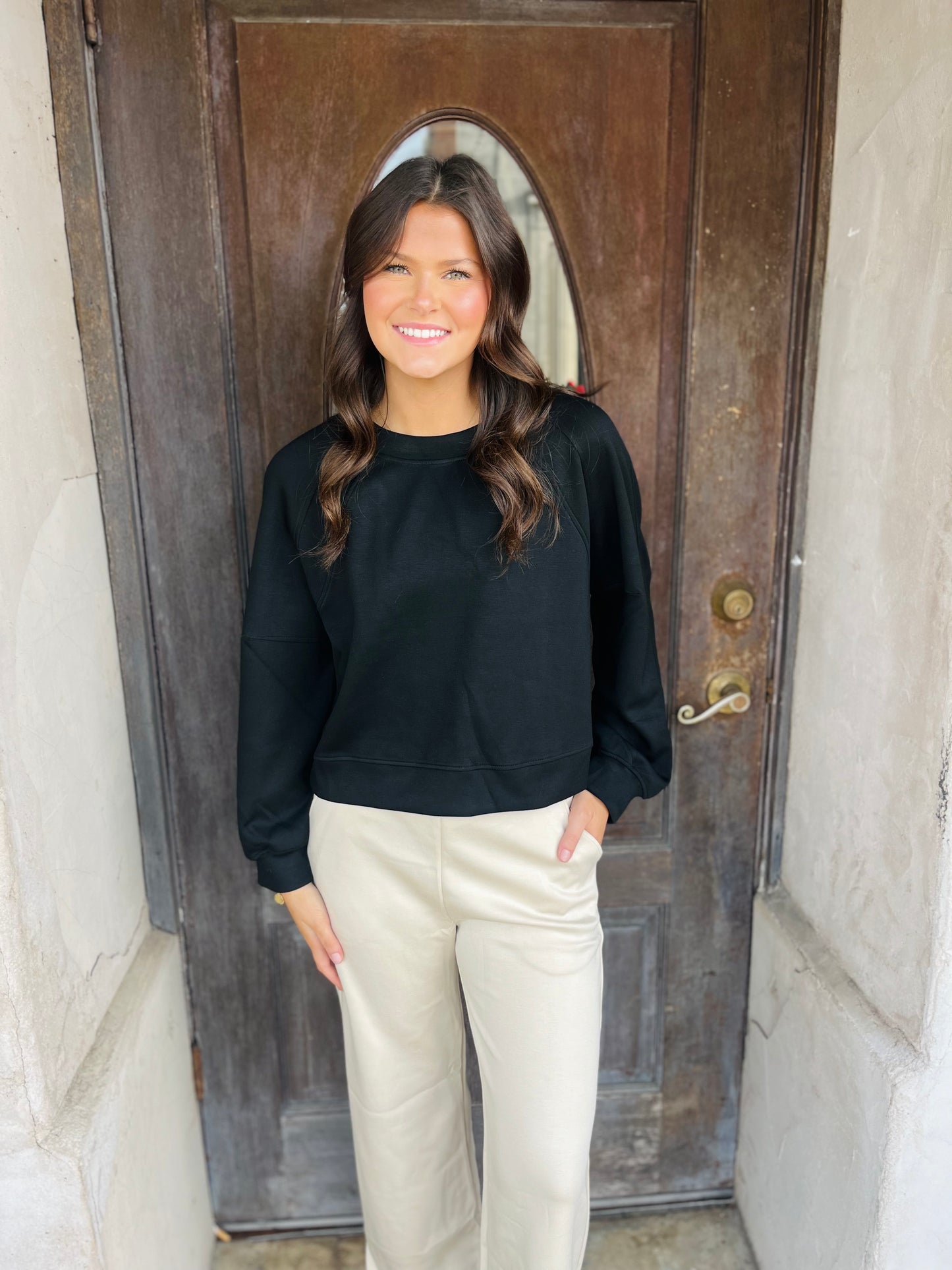 Ultra Comfy Crewneck Top